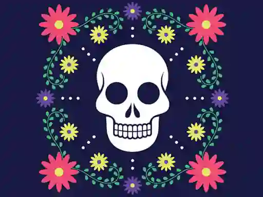 Colorful Skull Jigsaw — 無料オンラインゲーム