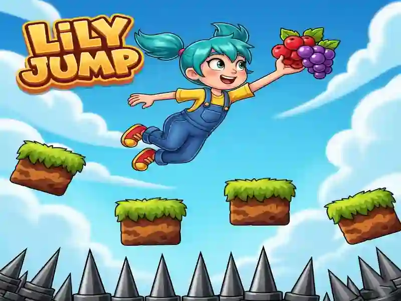 ゲームLily Jumpオンライン
