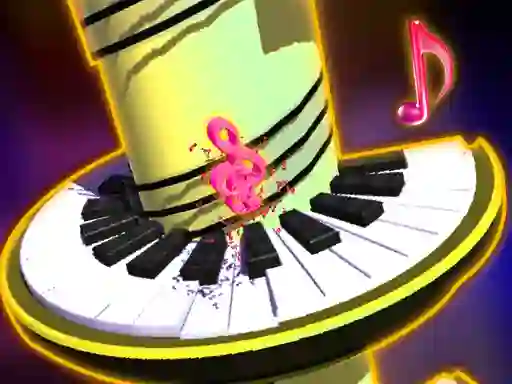 ゲームBall Jump Piano Tileオンライン