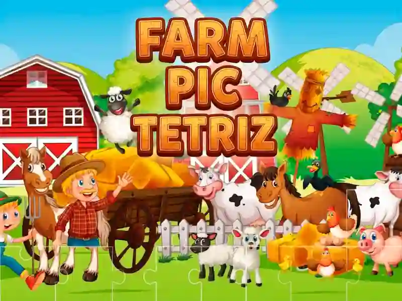 Farm Pic Tetriz — 無料オンラインゲーム