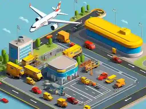 Taxi Empire Airport Tycoon — 無料オンラインゲーム