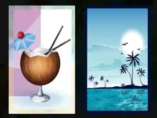 Beach Cocktails Memory — 無料オンラインゲーム