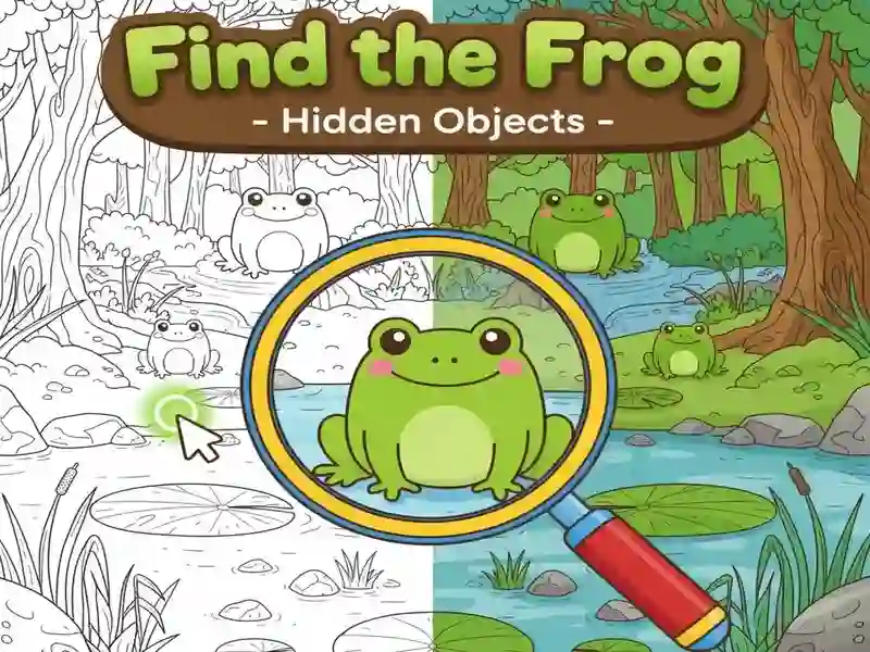 Find the Frog Hidden Objects — 無料オンラインゲーム