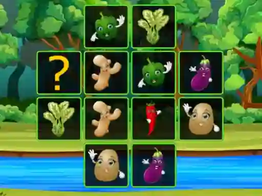 Vegetable Cards Match — 無料オンラインゲーム