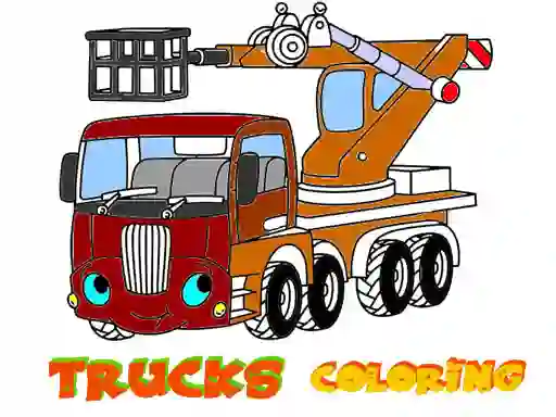 Funny Trucks Coloring — 無料オンラインゲーム