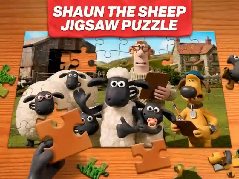 Shaun the Sheep Jigsaw Puzzle — 無料オンラインゲーム