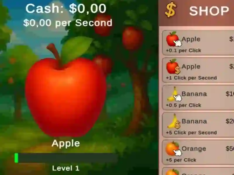 ゲームFruit Clickerオンライン