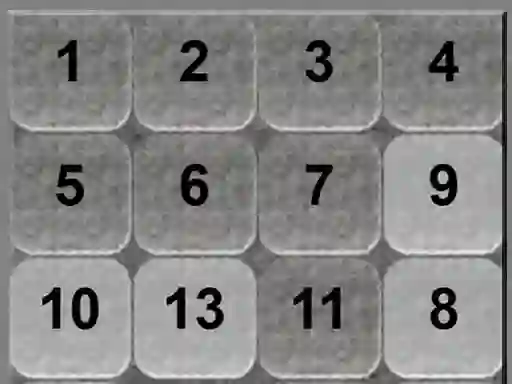 Classic Sliding Numbers — 無料オンラインゲーム