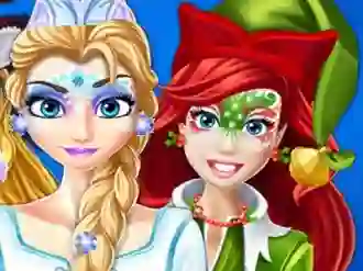 ゲームChristmas Face Paintingオンライン