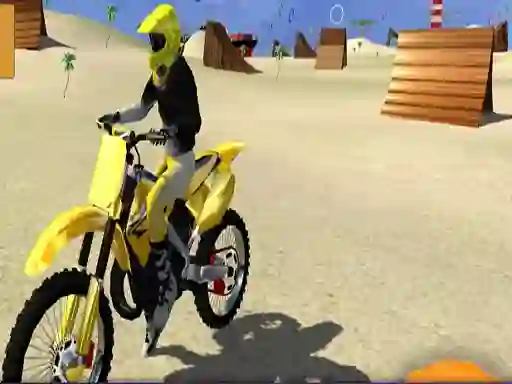 Motor Cycle Beach Stunt — 無料オンラインゲーム
