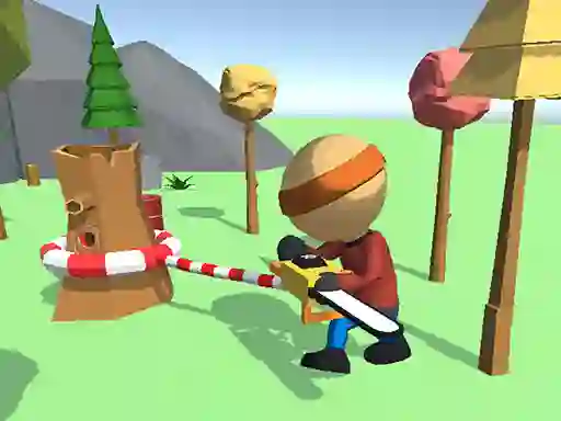 Wood Man Cutter — 無料オンラインゲーム
