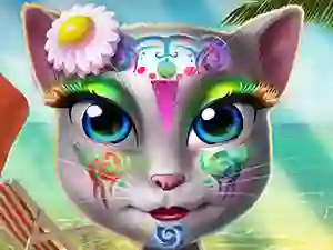 ゲームKitty Beach Makeupオンライン