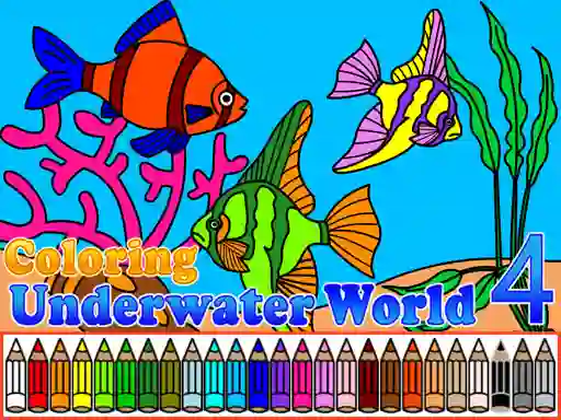 ゲームColoring Underwater World 4オンライン