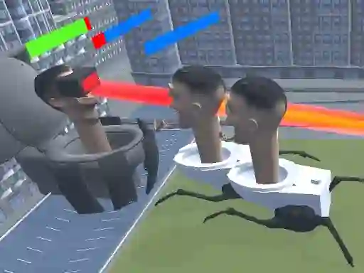 Merge Toilet Skib Fight — 無料オンラインゲーム