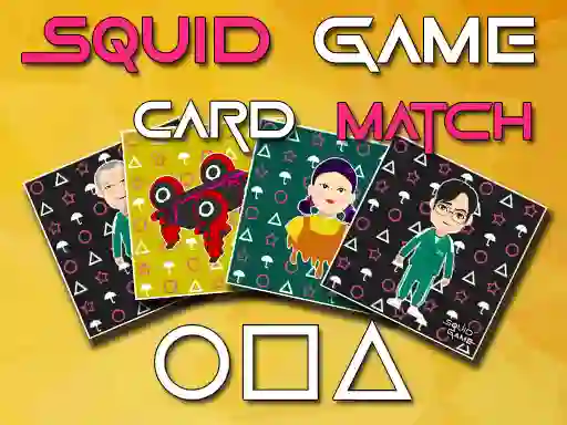 Squid Game Memory Card Match — 無料オンラインゲーム