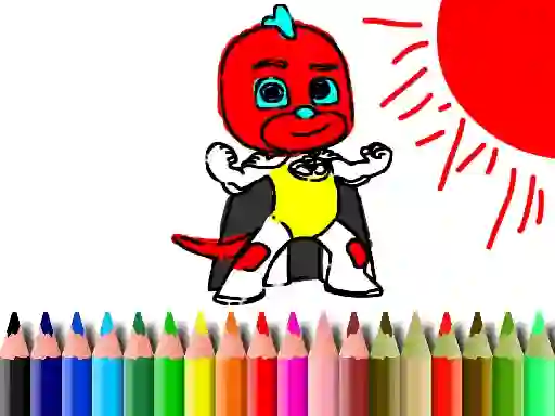 ゲームBack To School: Mask Boy Coloringオンライン