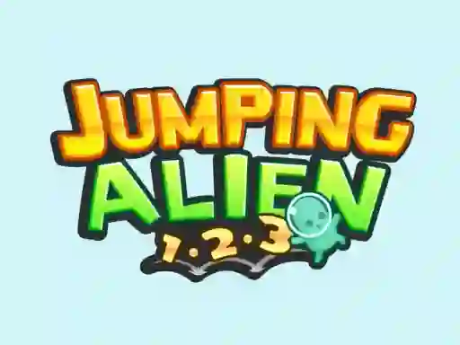 Jumping Alien 1.2.3 — 無料オンラインゲーム
