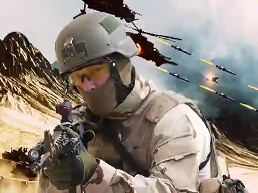 ゲームModern Commando Combatオンライン