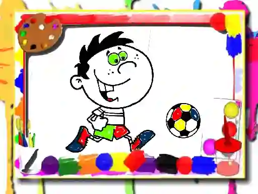 Football Coloring Time — 無料オンラインゲーム