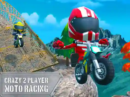 Crazy 2 Player Moto Racing — 無料オンラインゲーム