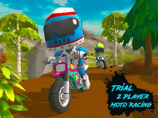 Trial 2 Player Moto Racing — 無料オンラインゲーム