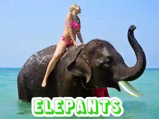 ゲームElephants Puzzleオンライン