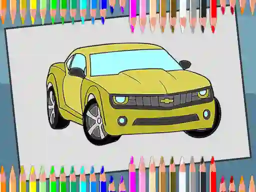 American Cars Coloring Book — 無料オンラインゲーム