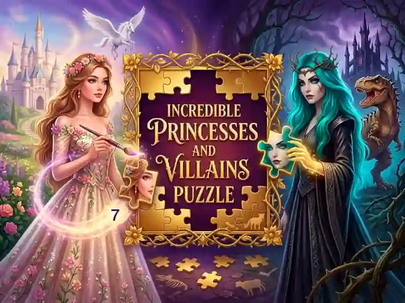 Incredible Princesses and Villains Puzzle — 無料オンラインゲーム