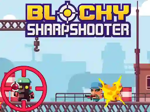 Blocky Sharpshooter — 無料オンラインゲーム