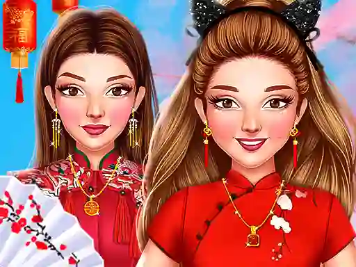 Celebrity Chinese New Year Look — 無料オンラインゲーム