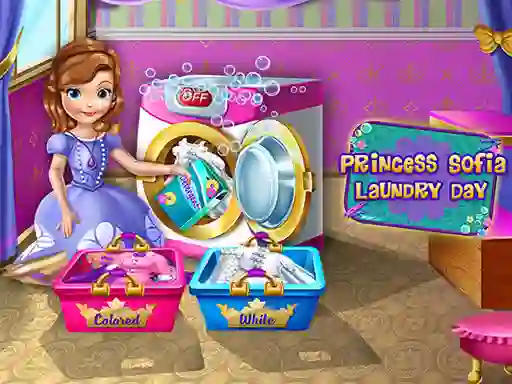 Young Princess Laundry Day — 無料オンラインゲーム