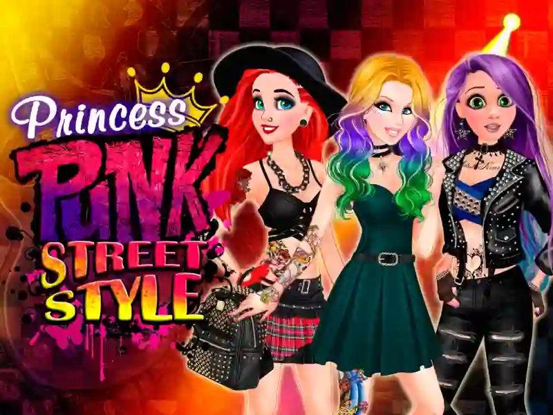 Princess Punk Street Style — 無料オンラインゲーム