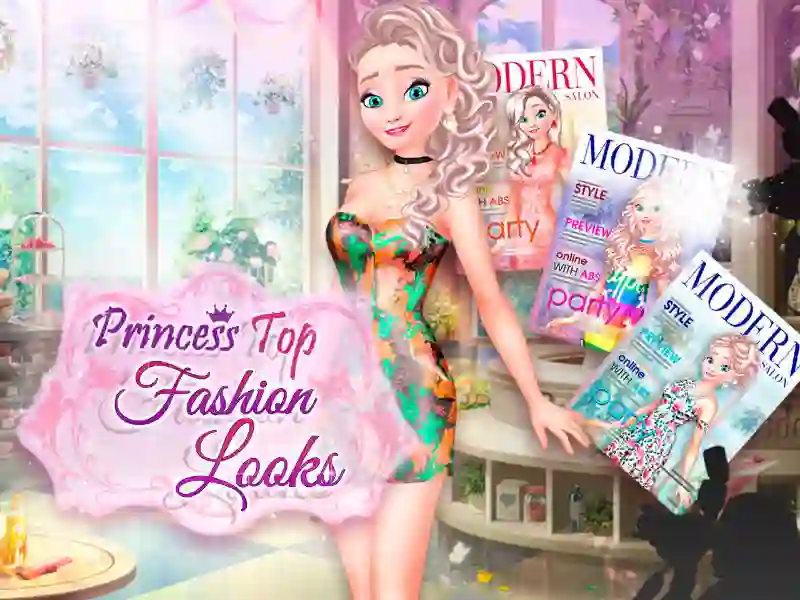 Princess Top Fashion Looks — 無料オンラインゲーム