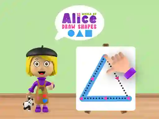 World of Alice Draw Shapes — 無料オンラインゲーム