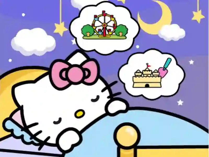 ゲームHello Kitty Good Nightオンライン