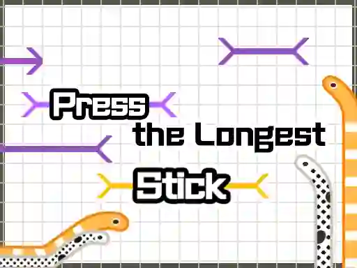 ゲームPress The Longest Stickオンライン