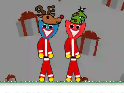 HuggyBros Christmas — 無料オンラインゲーム