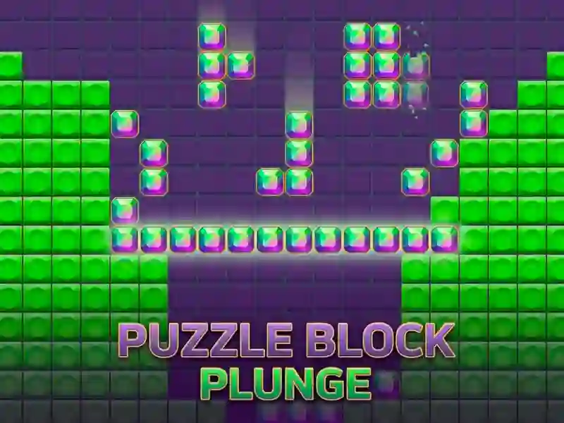 Puzzle Block Plunge — 無料オンラインゲーム