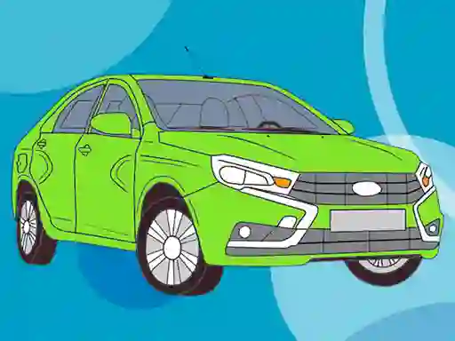 Russian Cars Coloring Book — 無料オンラインゲーム
