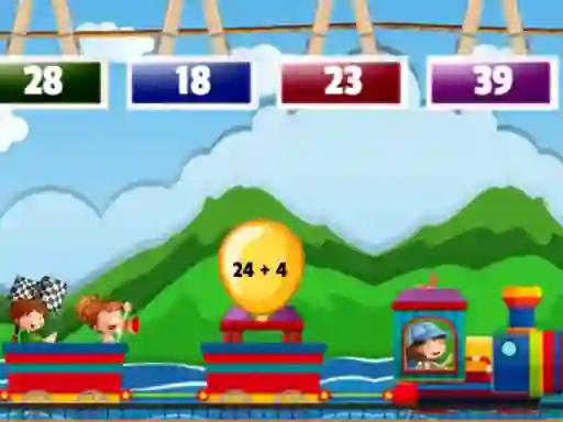 Math Train Addition — 無料オンラインゲーム