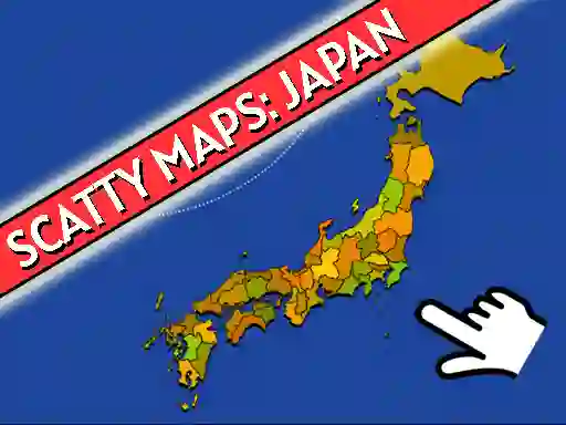 Scatty Maps Japan — 無料オンラインゲーム