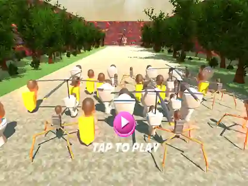 SQUID TOILET 3D — 無料オンラインゲーム