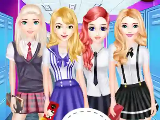 Girls School Fashion — 無料オンラインゲーム