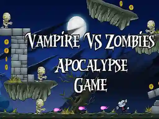 Vamp kid vs The Zombies apocalipse — 無料オンラインゲーム