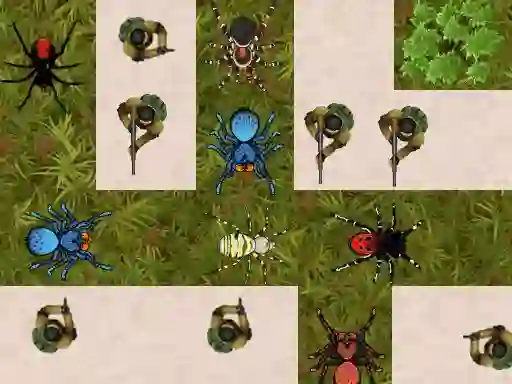 ゲームSpider Tower Defenseオンライン
