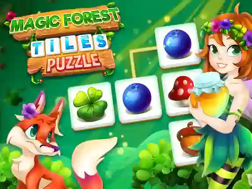 Magic Forest Tiles Puzzle — 無料オンラインゲーム