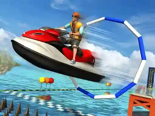 Super Jet Ski Race Stunt — 無料オンラインゲーム