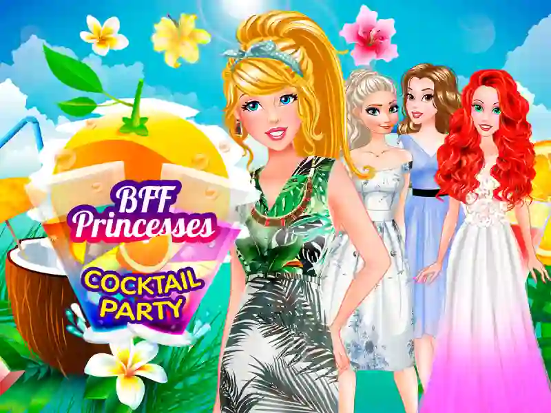 ゲームBFF Princesses Cocktail Partyオンライン