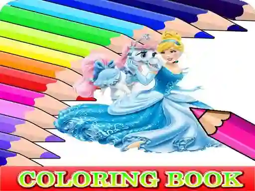 Coloring Book for Cinderella — 無料オンラインゲーム