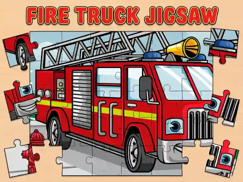 Fire Truck Jigsaw — 無料オンラインゲーム
